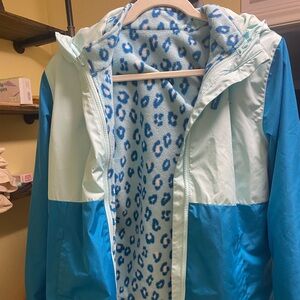Eddie Bauer Sky Blue Windbreaker